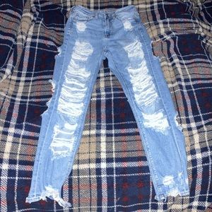 american eagle mom jeans